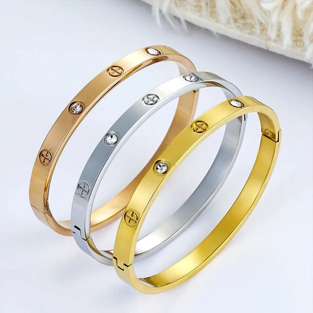 Titanium steel bracelet 19cm - Picture 2 of 7